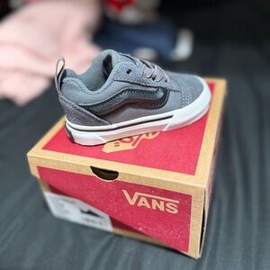 Vans Kids Charcoal Gray Sneakers